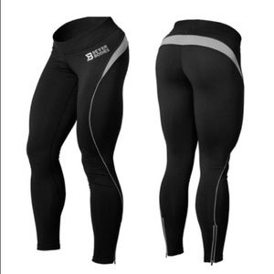 BETTER BODIES Curve Enhance Black & Grey Leggings